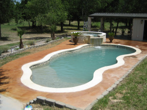 fiji fiberglass pool