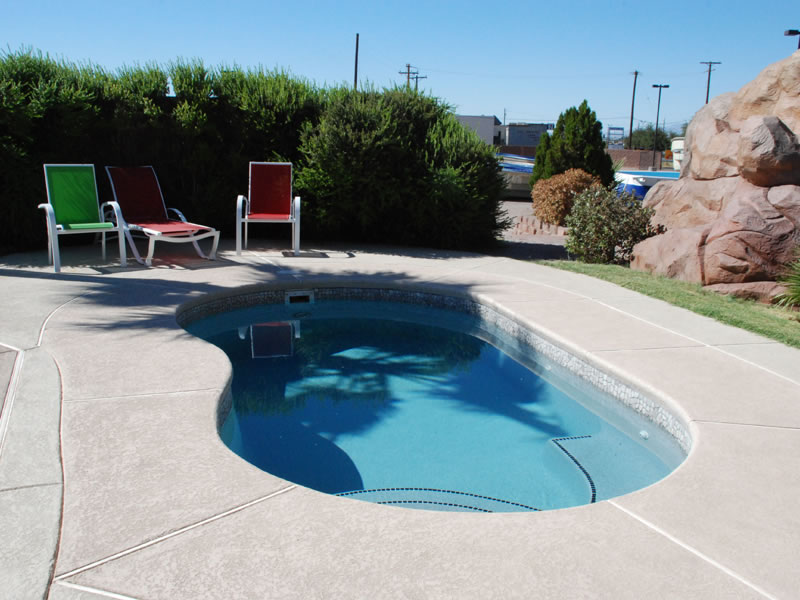 small fiberglass inground pools