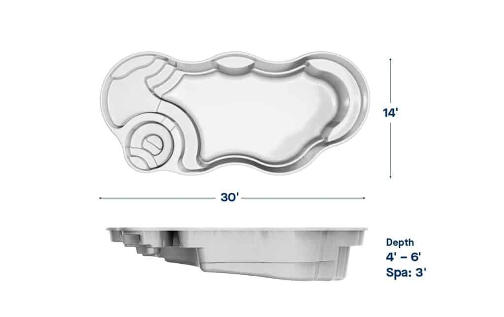 Bermuda 14 Deluxe Pool Specs