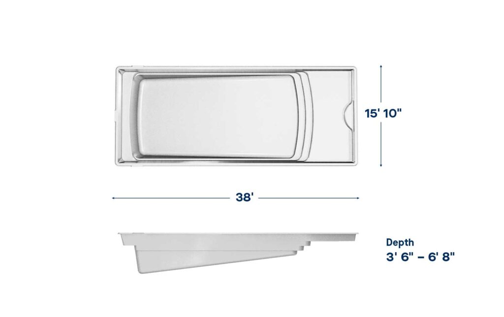 Cayman 16 Pool Specs