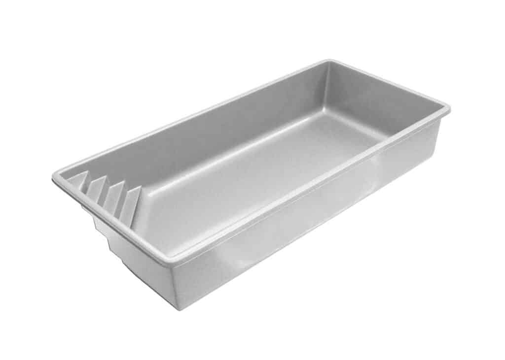 Delray freeform fiberglass pool shell