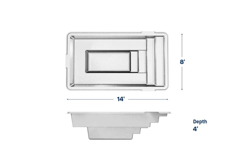 Milan 8.14 Pool Specs