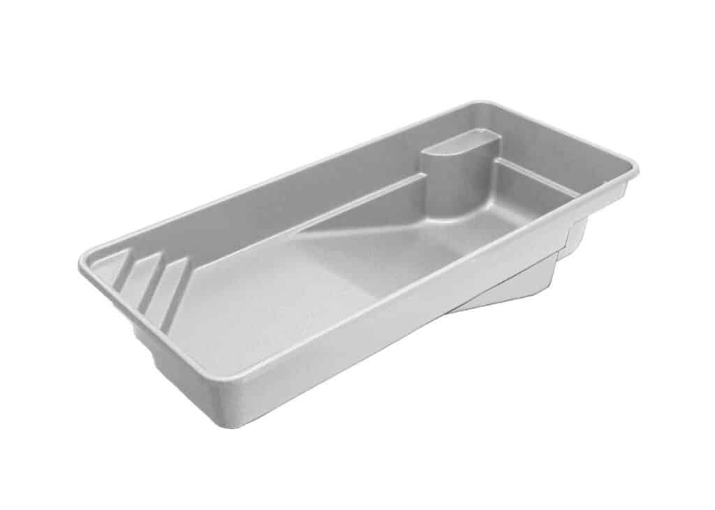 St Thomas freeform fiberglass pool shell