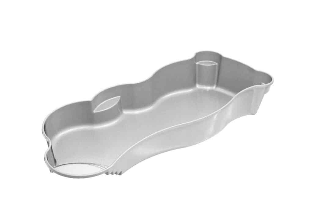 Synergy lap pool fiberglass shell