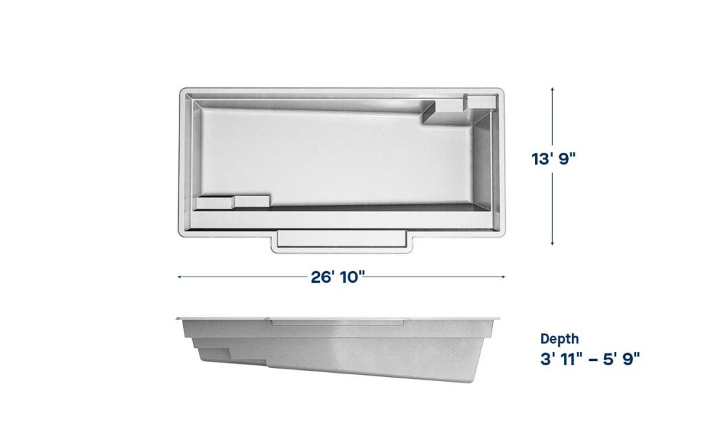 Tuscan 14.27 Pool Specs