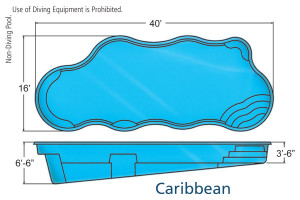 Caribbean Freeform Swimming Pool Design