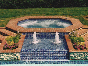 Superior Viking Spas Spillover Fountain Pools 1B