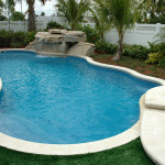Cancun Large Inground Fiberglass Viking Pool 17