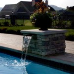 Custom Tile Work Viking Fiberglass Inground Swimming Pools 6