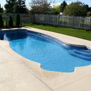 Gulf Coast Large Fiberglass Inground Viking Swimming Pool