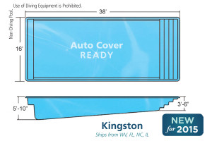 Kingston Large Inground Fiberglass Viking Pool Design