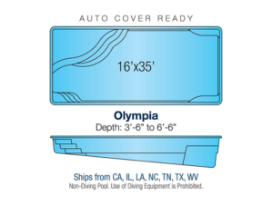 Olympia Classic Inground Swimming Pool Design