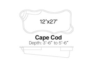 Cape Cod Freeform Fiberglass Pool Design 3