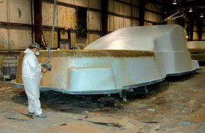 Fiberglass Inground Pool Manufacturing Step 03