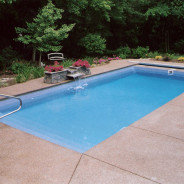 Lake Shore - Large Latham Rectangular Swimming Pool | Fiberglass Pool ...