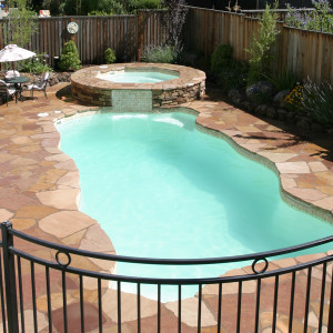 Key West - Medium Latham Freeform Swimming Pool | Fiberglass Pool ...